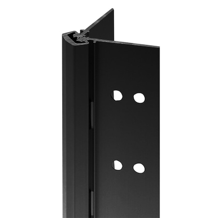 Select Hinges Grade 1 Geared Continuous Hinge, Concealed Leaf, 95-in, Heavy Duty, Black Anodized Aluminum Finish SL11 BK HD 95